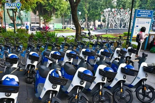 Hé lộ về doanh nghiệp cung cấp dịch vụ xe điện 2 bánh công cộng ở Hà Nội