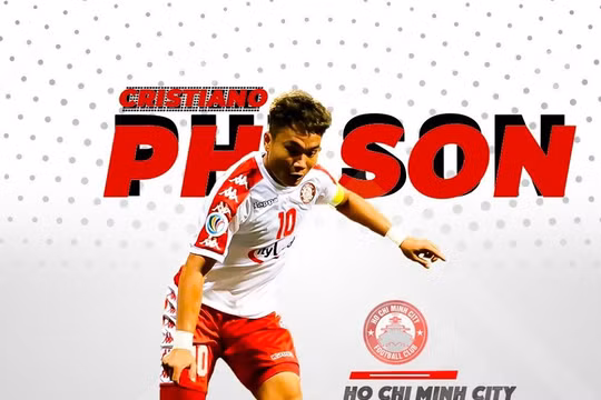 Việc Phi Sơn đã tỏa sáng khi kiến tạo trong màu áo TP.HCM là tín hiệu vui. Ảnh CLB.TPHCM
