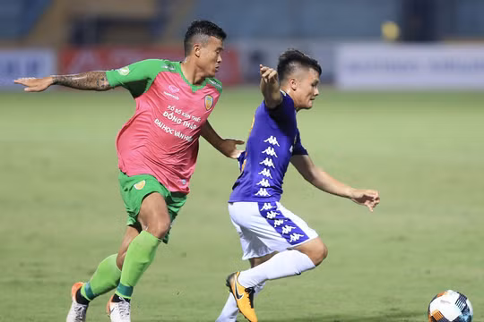Hà Nội FC vẫn là thế lực lớn. Ảnh VPF
