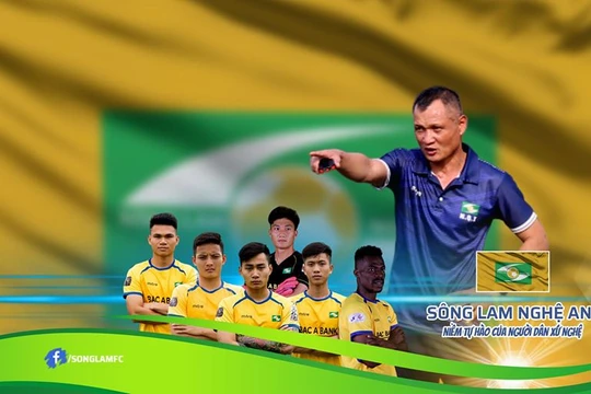 Tân HLV Quang Trường sẽ chọn ai làm người chầm trịch lối đá của đội bóng xứ Nghệ mùa này? Ảnh SLNA