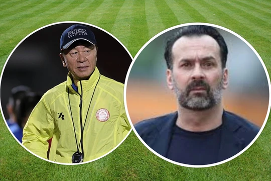 Ông Chung Hae-seong cần phải có 3 điểm để bám đuổi Hà Nội FC, còn HLV Fabio Lopez cần điểm để giữ chiếc ghế của mình. Ảnh AT.