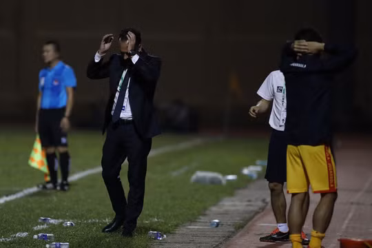 Thanh Hóa dưới sự chỉ đạo của HLV Fabio Lopez là 1 trong 3 đội bóng trắng tay sau 2 vòng đầu, chậm chí còn chưa có bàn thắng. Ảnh CLB.