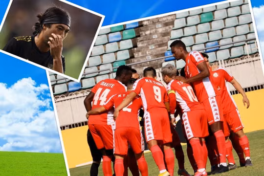 Dường như hàng công dù có Công Phượng, Matias, Prodell, Amido Blade, Xuân Nam, Quang Nam của TP.HCM đã không làm cho HLV Chung Hae-seong yên tâm. Ảnh AT