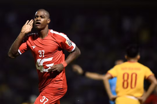 Đồng "Vua phá lưới" V.League 2019 Bruno Cunha của CLB Viettel Ảnh Viettel