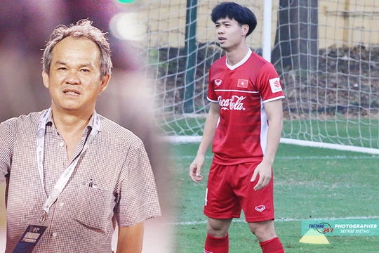 "Một thằng đá cố sống chết, một thằng đá nhẹ nhàng vẫn thắng thì sao mà tranh, sao mà đá được”, bầu Đức đã chia sẻ trước mùa giải V.League 2020 khai mạc. Ảnh HAGL