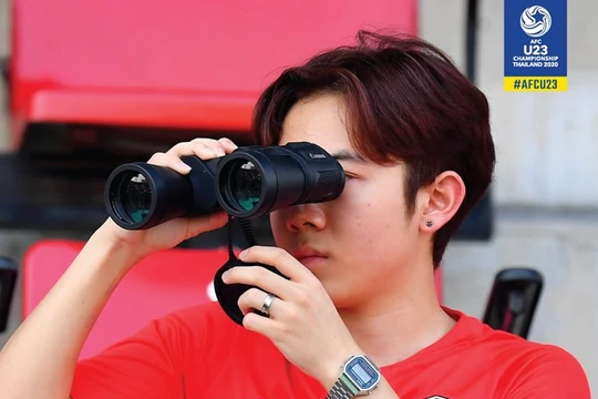 Người Hàn quốc đang nghĩ đến chiếc Cúp vô địch VCK U23 châu Á 2020. Ảnh AFC.