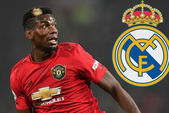 Paul Pogba đã trình bày với ban lãnh đạo MU về mong muốn chuyển sang Real Madrid ở kỳ chuyển nhượng Hè này. Ảnh Mirror.