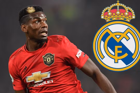 Paul Pogba đã trình bày với ban lãnh đạo MU về mong muốn chuyển sang Real Madrid ở kỳ chuyển nhượng Hè này. Ảnh Mirror.