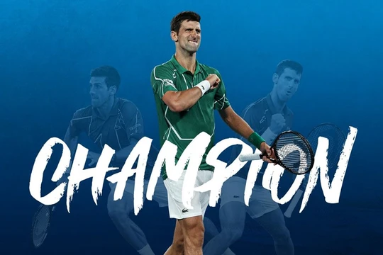 Tại Australia Open tay vợt 26 tuổi này đã đi đến trận chung kết nhờ thể lực sung mãn và khả năng di chuyển nhanh. Ảnh BTC