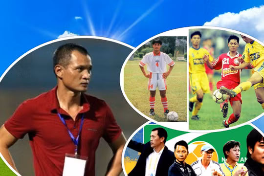 Lối đá truyền thống của SLNA dựa vào nền tảng thể lực, cầu thủ các tuyến luôn được yêu cầu lao vào tranh chấp cướp bóng, chuyền vào khoảng trống để đồng đội lao lên tấn công. Ảnh AT