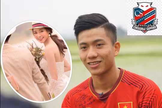 Tin vui được Consadole Sapporo quan tâm, Văn Đức “tam hỉ” đến cùng lúc. 