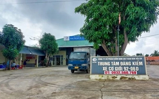 Đầu tư xây dựng Trung tâm Đăng kiểm tại Hội An không tuân thủ quy định