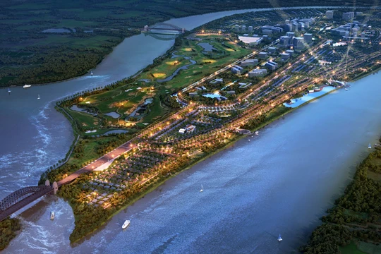 Phối cảnh dự án Nam Long Đại Phước. 