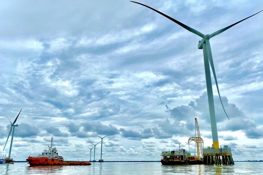 PVS huy động nguồn vốn khổng lồ cho các dự án điện gió ngoài khơi. Ảnh: Sembcorp.