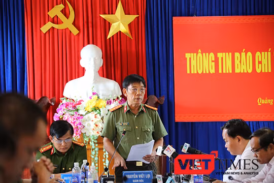 Theo Đại tá Nguyễn Viết Lợi, Giám đốc Công an tỉnh Quảng Nam, nếu đủ chứng cứ, bất cứ cơ quan nào dính dáng sẽ bắt liền