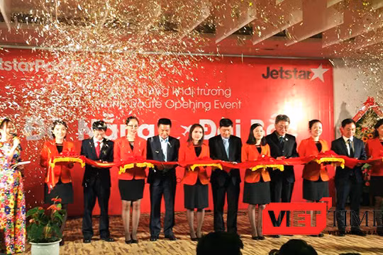 Ngày 2/12, hãng hàng không Jetstar Pacific chính thức khai trương đường bay thẳng giữa Đà Nẵng-Đài Bắc (Taipei, Đài Loan) và ngược lại