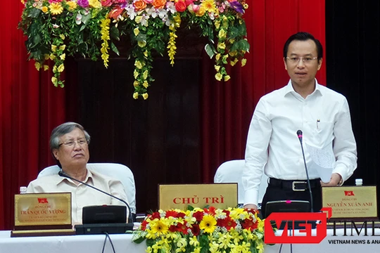 Sáng 14/6, đoàn công tác do Chủ nhiệm Ủy ban kiểm tra Trung ương Trần Quốc Vượng dẫn đầu đã có buổi làm việc với Thành ủy Đà Nẵng