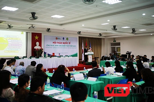 Sáng 19/12, tại Đà Nẵng, Đại học Đông Á và Hội Khoa học và Công nghệ Lương thực Thực phẩm Việt Nam (VAFoST) cùng Viện Hàn lâm Khoa học và Công nghệ Thực phẩm Thế giới (IUFoST) tổ chức Hội thảo quốc tế “Công nghệ xanh cho chuỗi thực phẩm sạch”.