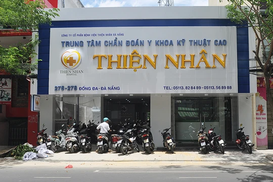 Trung tâm chẩn đoán y khoa kỹ thuật cao Thiện Nhân tại địa chỉ 276-278 đường Đống Đa, quận Hải Châu, TP Đà Nẵng.