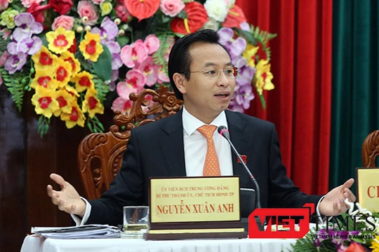 Ông Nguyễn Xuân Anh, Bí thư Thành ủy, Chủ tịch HĐND TP.Đà Nẵng