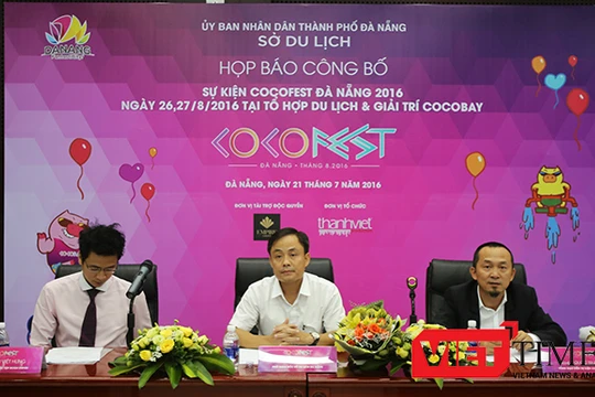 Cocofest Đà Nẵng 2016 với chủ đề "Sắc màu nhiệt đới" là sự kiện văn hóa giải trí đẳng cấp quốc tế sẽ diễn ra tại Đà Nẵng từ ngày 26-27/8/2016.