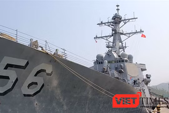 Tàu khu trục USS John S. McCain (DDG 56) của Hải quân Mỹ sẽ đến thăm hữu nghị Đà Nẵng từ ngày 28/9 tới và lưu lại 4 ngày.