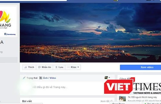 Fanpage I love Da Nang do Giang Kiên Huy lập có nội dung xúc phạm lãnh đạo TP