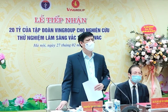 Bộ trưởng Bộ Y tế Nguyễn Thanh Long (Ảnh - Minh Thuý) 