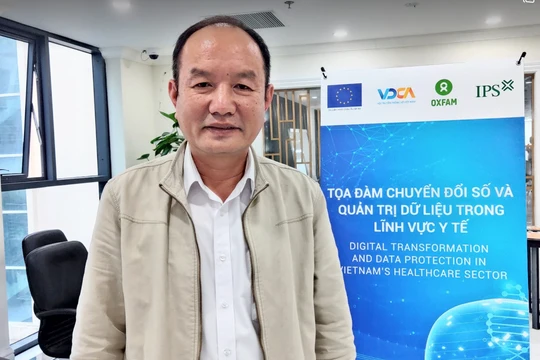 BS. CKII. Nguyễn Quốc Hùng - Giám đốc Bệnh viện Sản Nhi Quảng Ninh (Ảnh: Minh Thuý) 