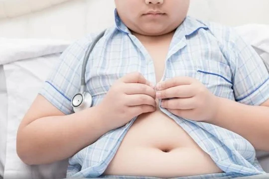 Ngày càng nhiều trẻ bị béo phì vì chế độ dinh dưỡng không hợp lý (Ảnh minh hoạ) 