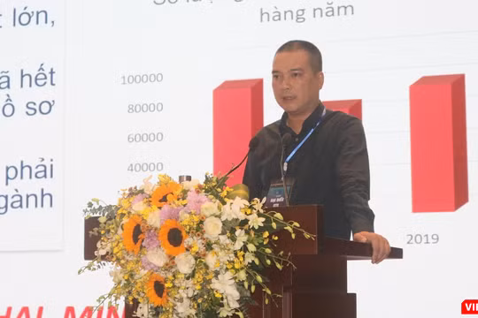 Ông Phạm Tuấn Anh – chuyên viên Cục Quản lý Dược, Bộ Y tế (Ảnh: Minh Thuý) 