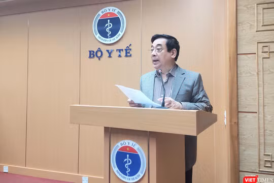 PGS. TS. Lương Ngọc Khuê – Cục trưởng Cục Quản lý Khám, chữa bệnh (Bộ Y tế) (Ảnh - Minh Thuý) 