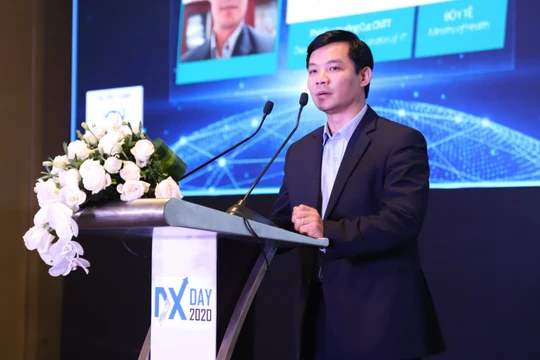 Ông Nguyễn Trường Nam – Phó Cục trưởng Cục Công nghệ thông tin, Bộ Y tế (Ảnh: Minh Thuý) 