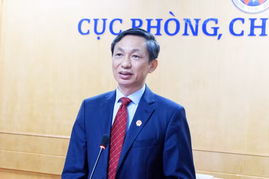 PGS. TS. Nguyễn Hoàng Long – Cục trưởng Cục Phòng, chống HIV/AIDS (Ảnh: Minh Thuý) 