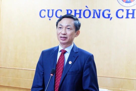 PGS. TS. Nguyễn Hoàng Long – Cục trưởng Cục Phòng, chống HIV/AIDS (Ảnh: Minh Thuý) 