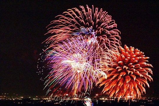 Pháo hoa (Ảnh - MH)