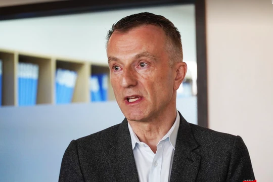 Ông Jozef Alfons Peeters - Tổng Giám đốc Bệnh viện Việt Pháp (Ảnh: Minh Thuý) 