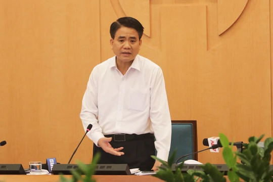 Ông Nguyễn Đức Chung - Chủ tịch UBND TP. Hà Nội. Ảnh: UBND TP. Hà Nội. 