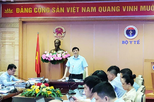 Thứ trưởng Bộ Y tế Nguyễn Thanh Long. (Ảnh: Minh Thúy) 