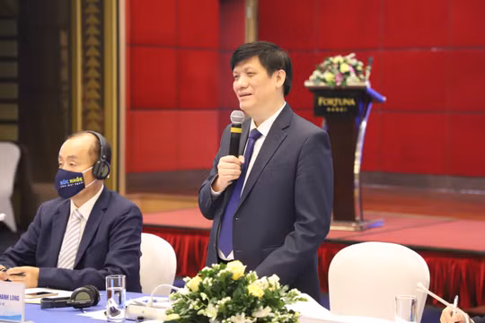 Bộ trưởng Bộ Y tế Nguyễn Thanh Long (Ảnh: Minh Thuý) 