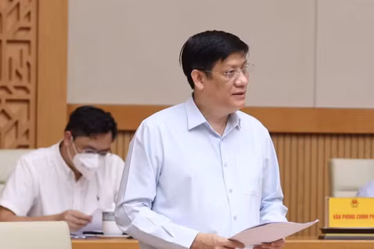 Bộ trưởng Bộ Y tế Nguyễn Thanh Long (Ảnh - Dương Giang)