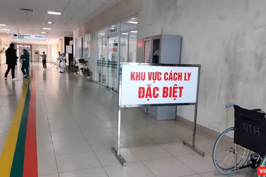 Khu vực cách ly đặc biệt (Ảnh: Minh Thúy) 