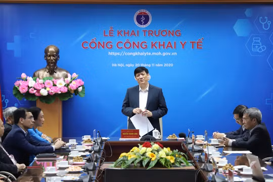 Ông Nguyễn Thanh Long - Bộ trưởng Bộ Y tế (Ảnh: Minh Thuý) 