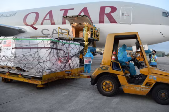 2 triệu liều vaccine phòng COVID-19 của Moderna về đến Việt Nam (Ảnh - Tổ chức Y tế Thế giới (WHO) tại Việt Nam)