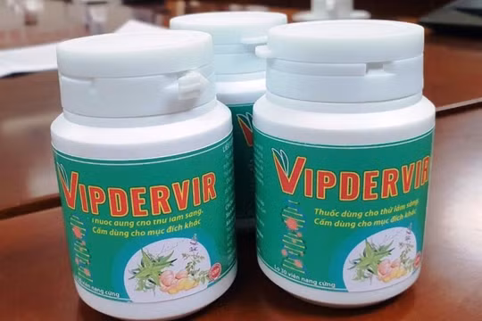 Thuốc điều trị COVID-19 VIPDERVIR (Ảnh - Viện HLKHCNVN) 