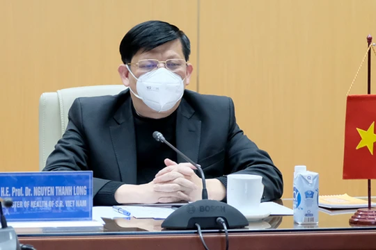 Bộ trưởng Bộ Y tế Nguyễn Thanh Long (Ảnh - Trần Minh)