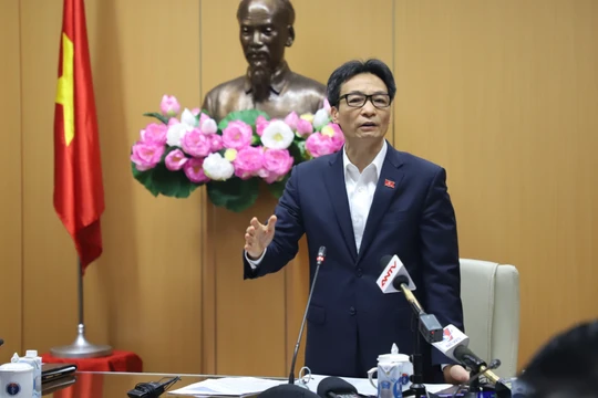 Phó Thủ tướng Vũ Đức Đam (Ảnh: Minh Thuý) 