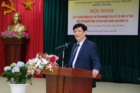 GS.TS. Nguyễn Thanh Long - Bộ trưởng Bộ Y tế (Ảnh - BYT) 