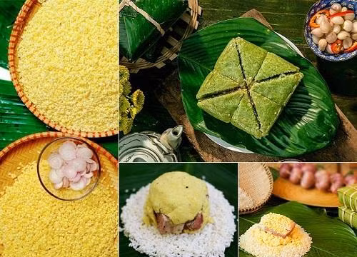 Bánh chưng ngày Tết (Ảnh - MH)