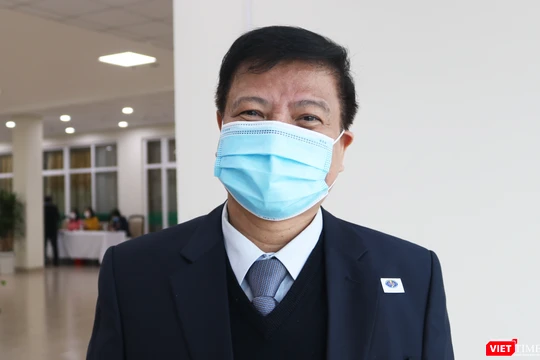 GS.TS. Nguyễn Văn Kính - Chủ tịch danh dự Hội Truyền nhiễm Việt Nam (Ảnh - Minh Thuý) 